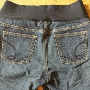 Crop Maternity Jeans